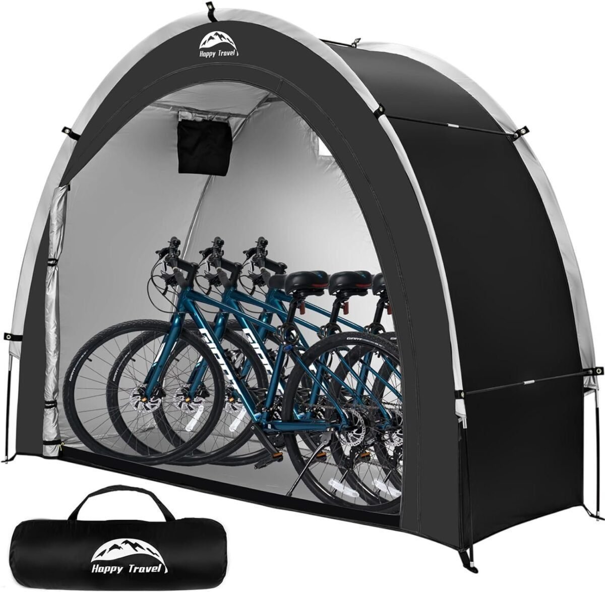 Bike Storage Shed Tent,Outdoor Portable Bicycle Storage Sheds with 210D Oxford Fabric PU4000 Waterproof