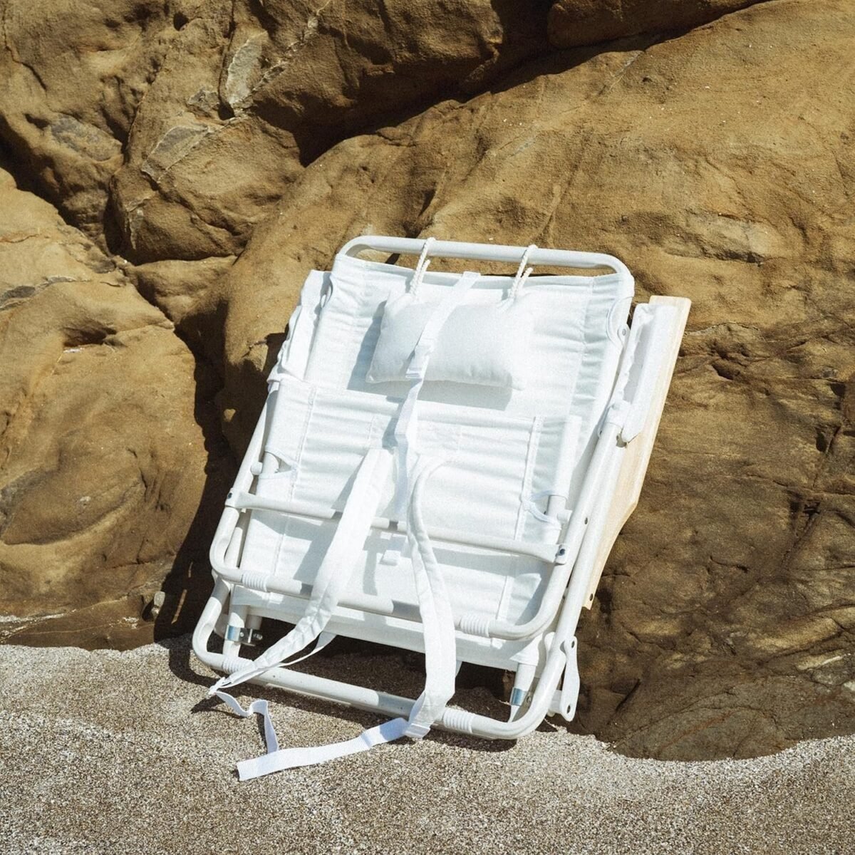 Holiday Tommy Chair - Reclining Backpack Beach Chair - Antique White  Sports and Outdoors