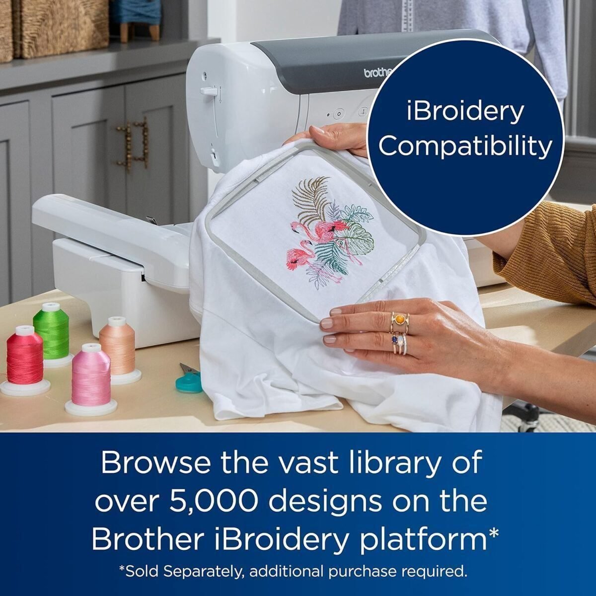 Brother SE2000 Computerized Sewing + Embroidery Machine w/ WiFi