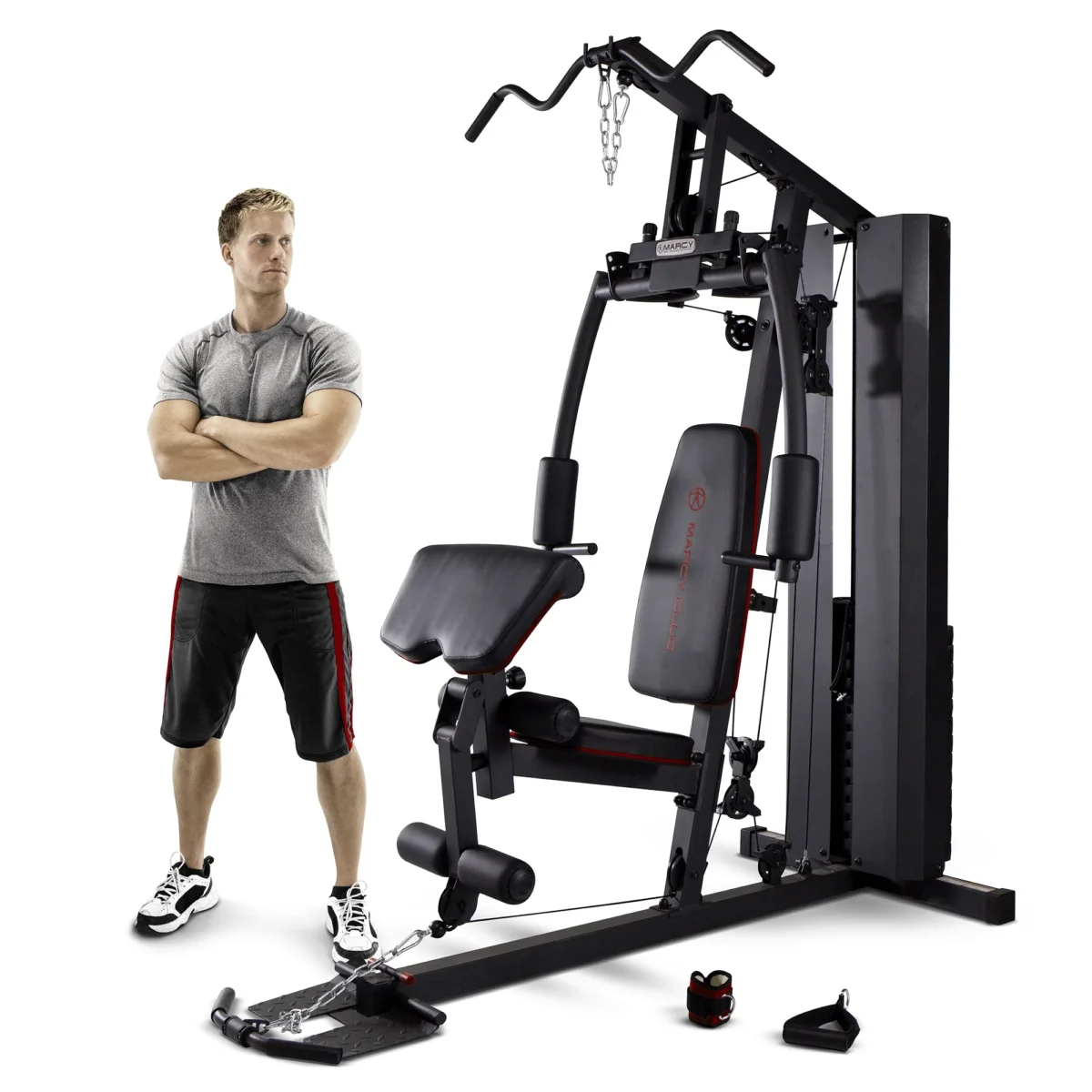 Marcy 200 lbs Stack Dual Function Home Gym MKM-81010