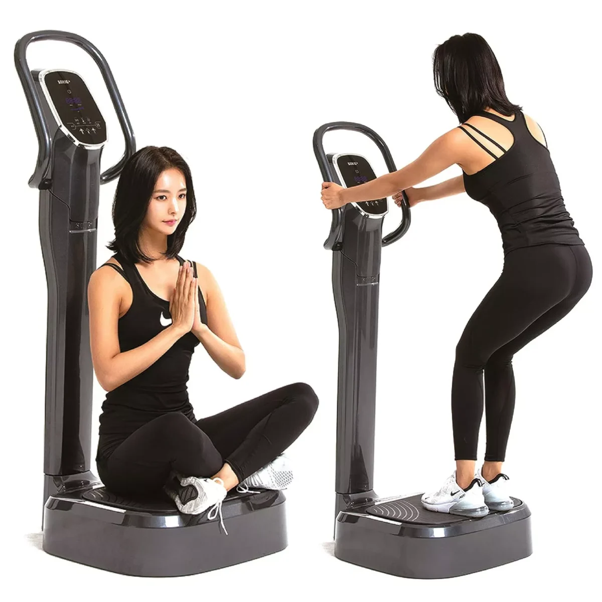 Sonix Wave Standing Vibration Platform Fitness Machine Exerciser Cardio Workouts