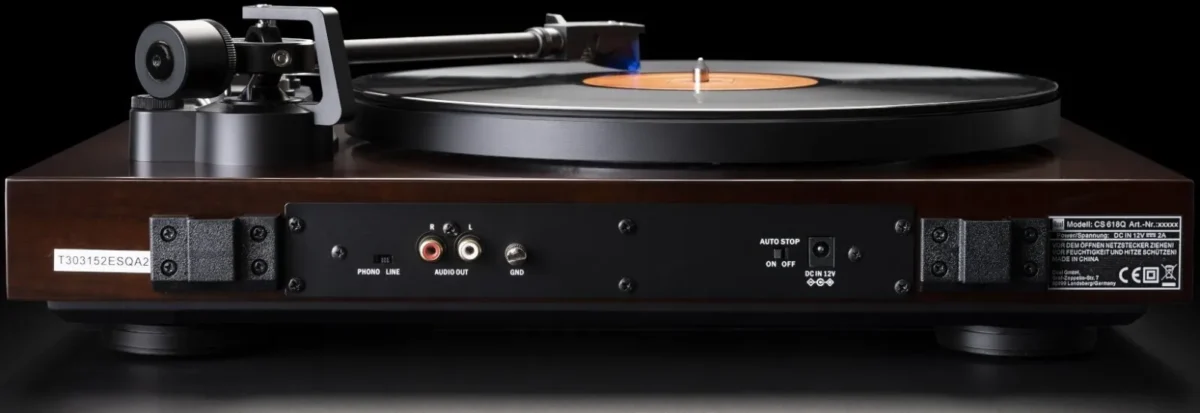 Dual CS 618 Direct-Drive/auto-stop Turntable/2M blue cartridge