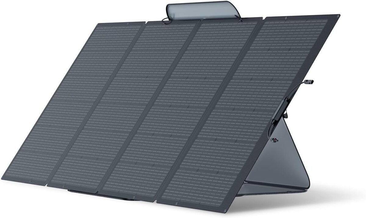 EF ECOFLOW 400W Portable Solar Panel, Foldable & Durable