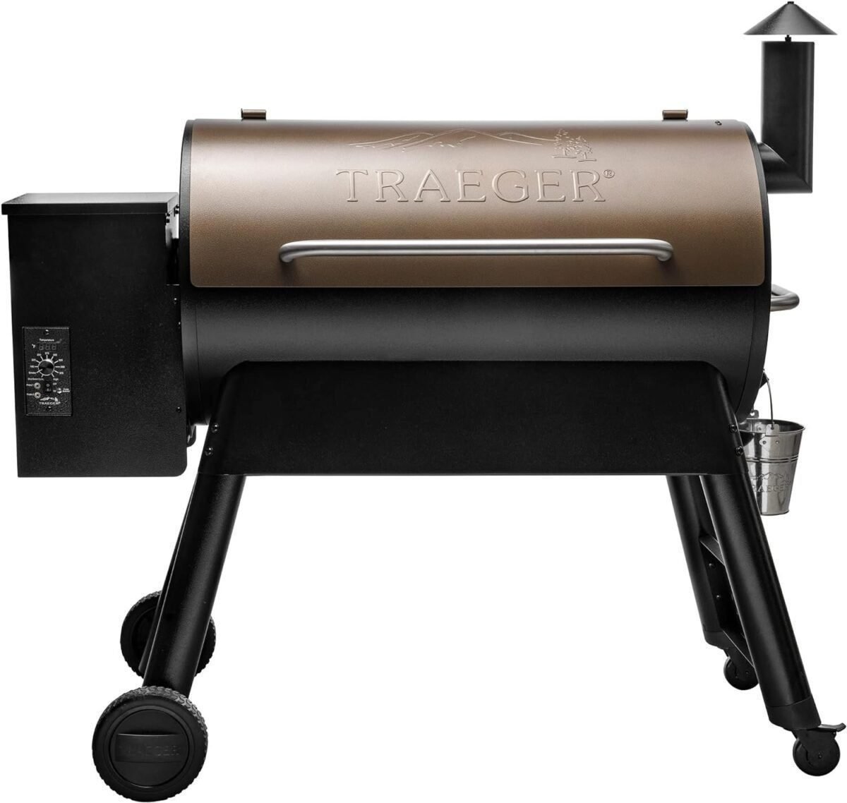 Traeger Grills Pro 34 Electric Wood Pellet Grill and Smoker, Bronze, 884 Square Inches Cook Area, 450 Degree Max Temperature