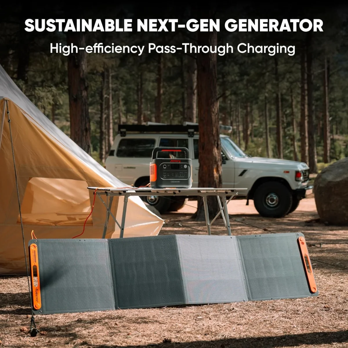 Jackery Explorer 1000 v2 1500W Continuous/3000W Peak Portable Power Stations, Outdoor Activity