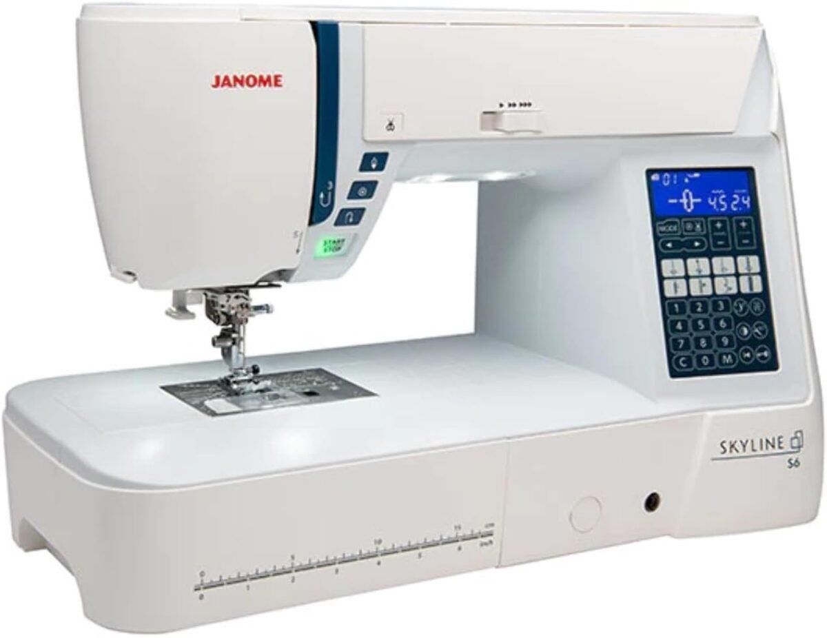 Janome Skyline S6 Sewing and Quilting Machine with 9mm Stitch Width