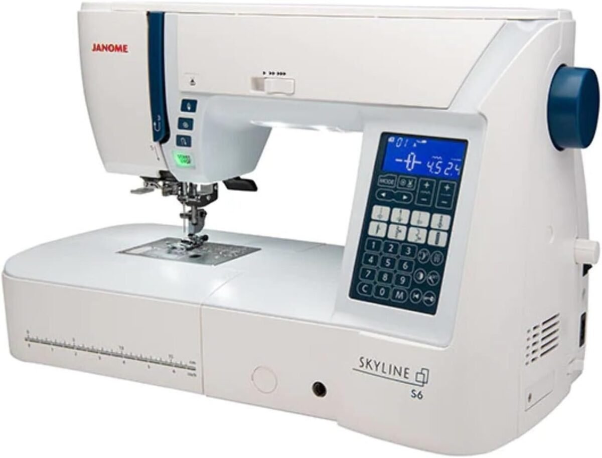 Janome Skyline S6 Sewing and Quilting Machine with 9mm Stitch Width