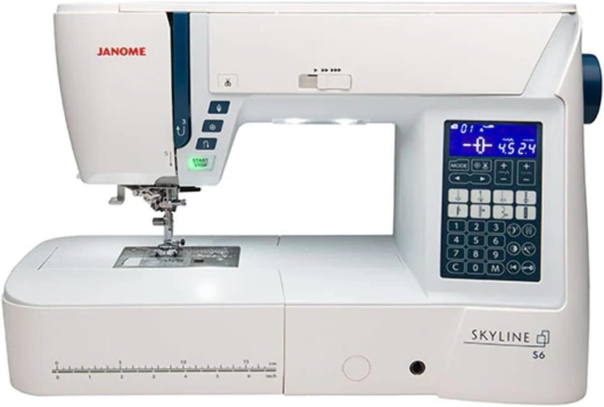 Janome Skyline S6 Sewing and Quilting Machine with 9mm Stitch Width