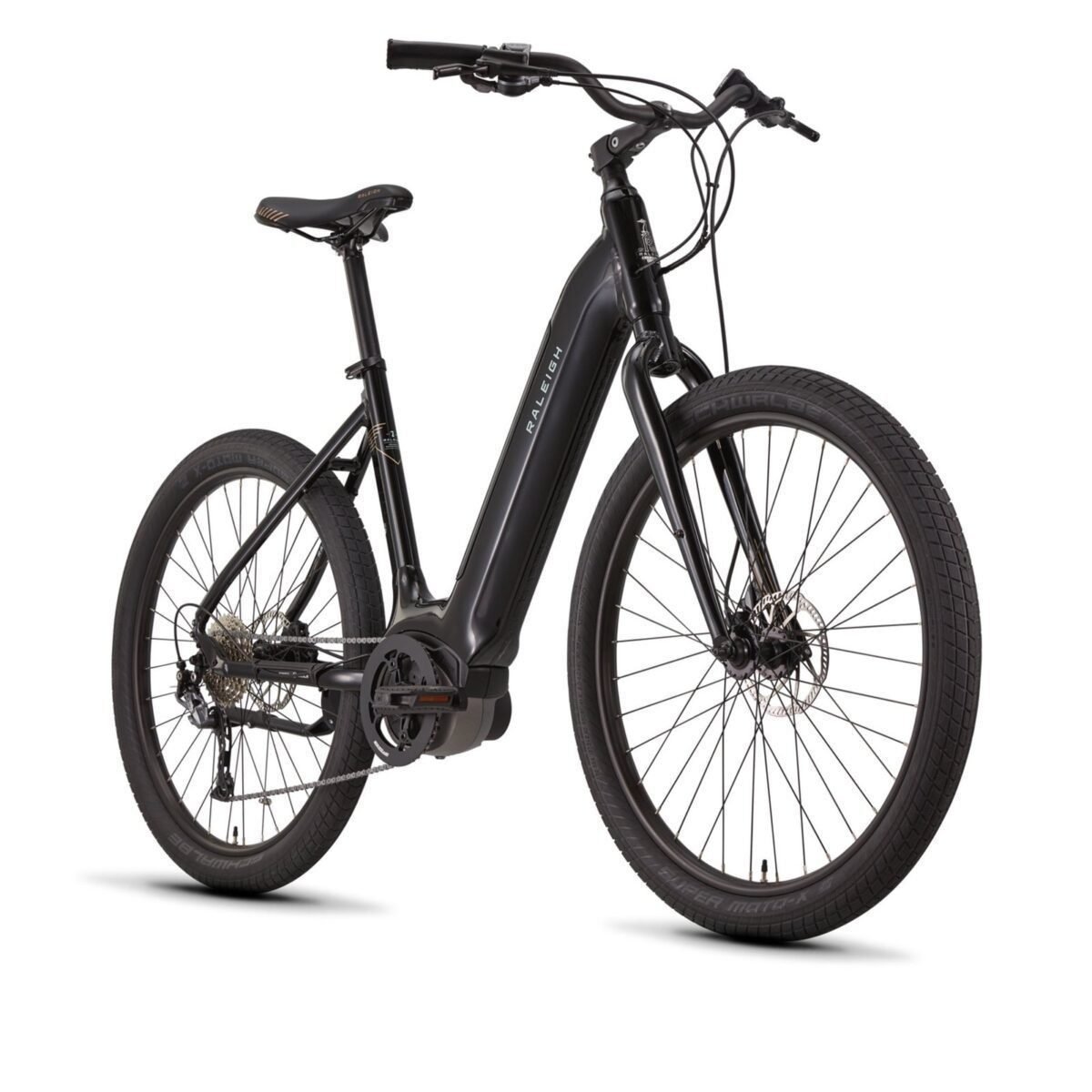 Raleigh Venture iE Step Thru E-Bike - Medium - Black