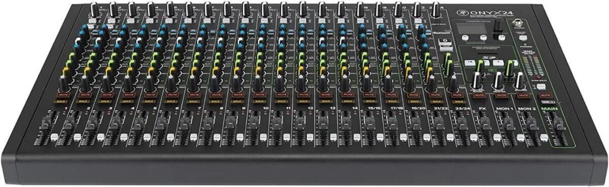 Mackie Onyx24 24-channel Analog Mixer with Multi-track USB