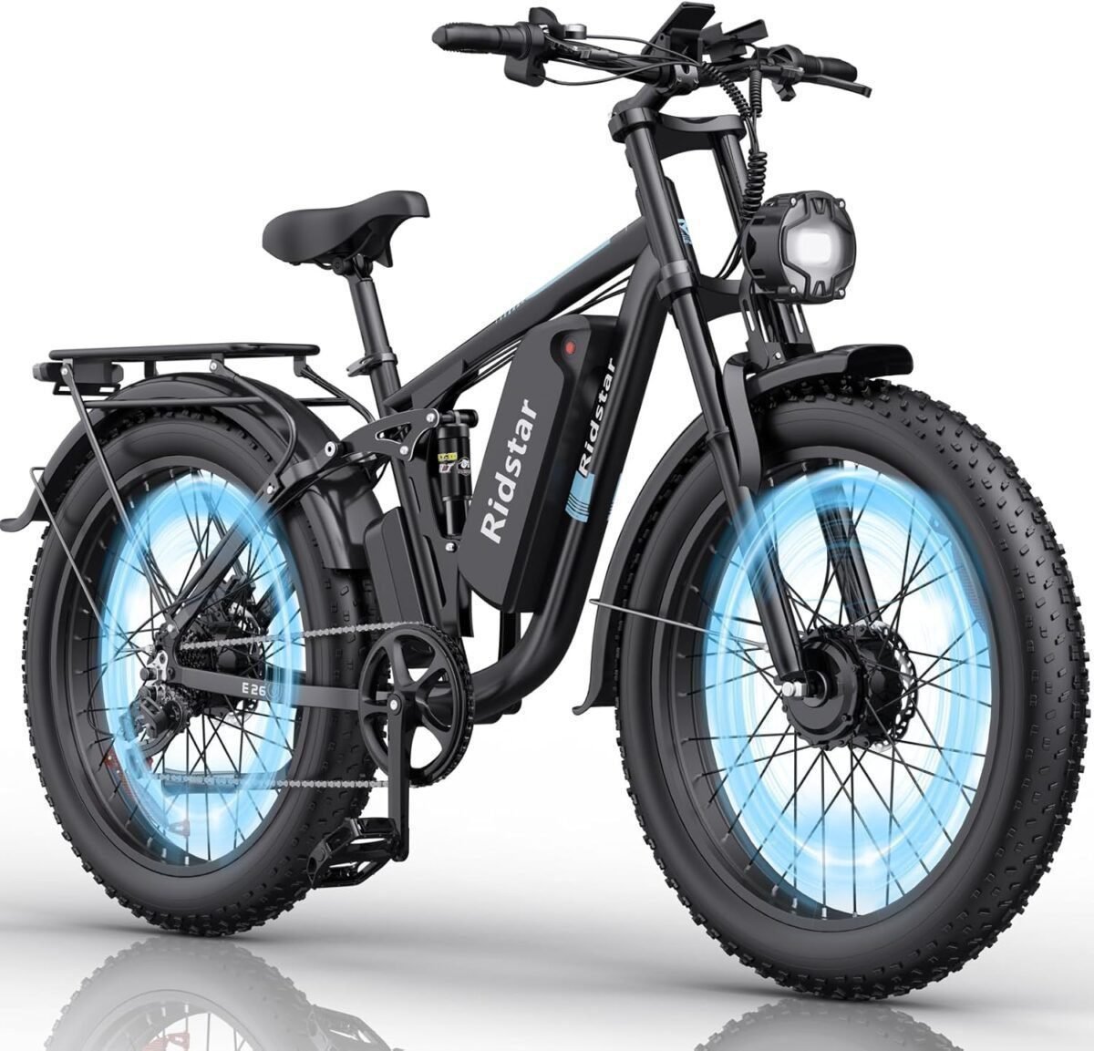 Electric Bike for Adults, 1500/2000W Dual Motor 31MPH, 48V 15.6/23AH Removable Battery