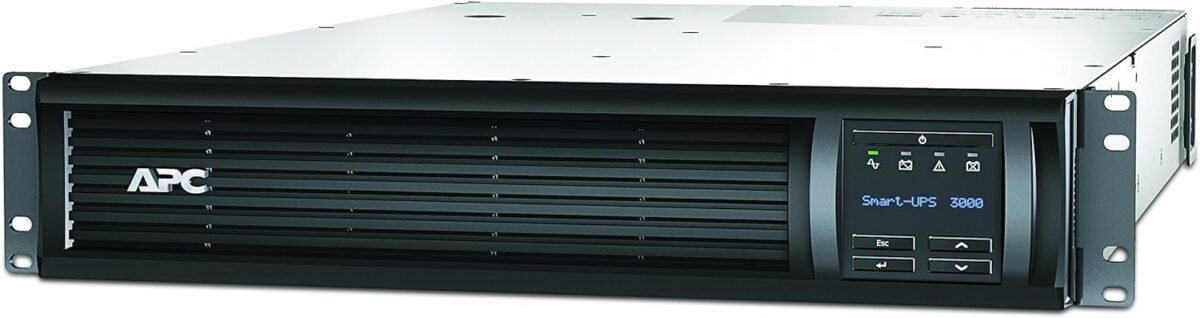 APC 3000VA Smart UPS with SmartConnect, SMT3000RM2UC Rack Mount UPS Battery Backup