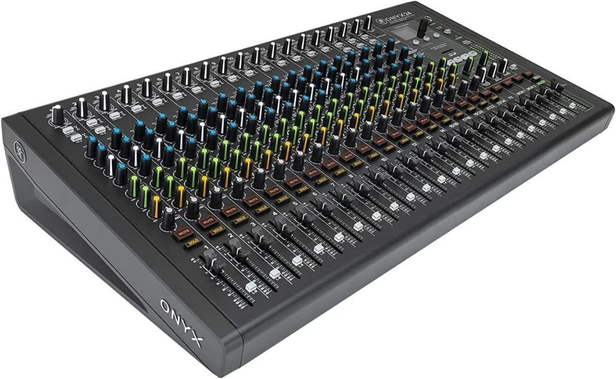 Mackie Onyx24 24-channel Analog Mixer with Multi-track USB