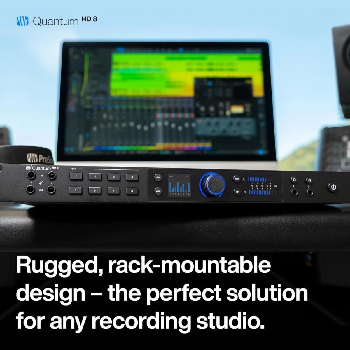 PreSonus Quantum HD 8 26 x 30, 32-bit / 192 kHz USB-C Audio Interface