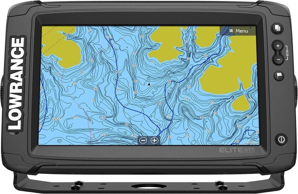 Elite-9 Ti2-9-inch Fish Finder Active Imaging 3-in-1Transducer, Wireless Networking