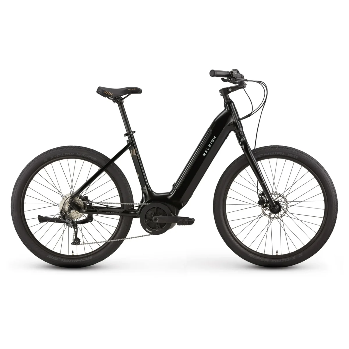 Raleigh Venture iE Step Thru E-Bike - Medium - Black