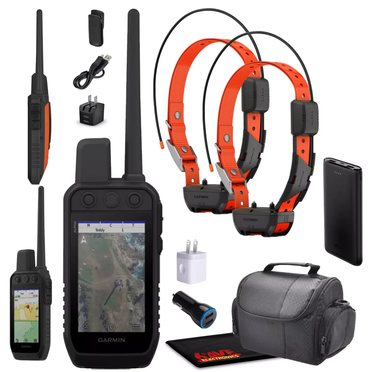 Garmin Alpha 300 Handheld With 2x Alpha TT25 Advanced Tracking & Training System