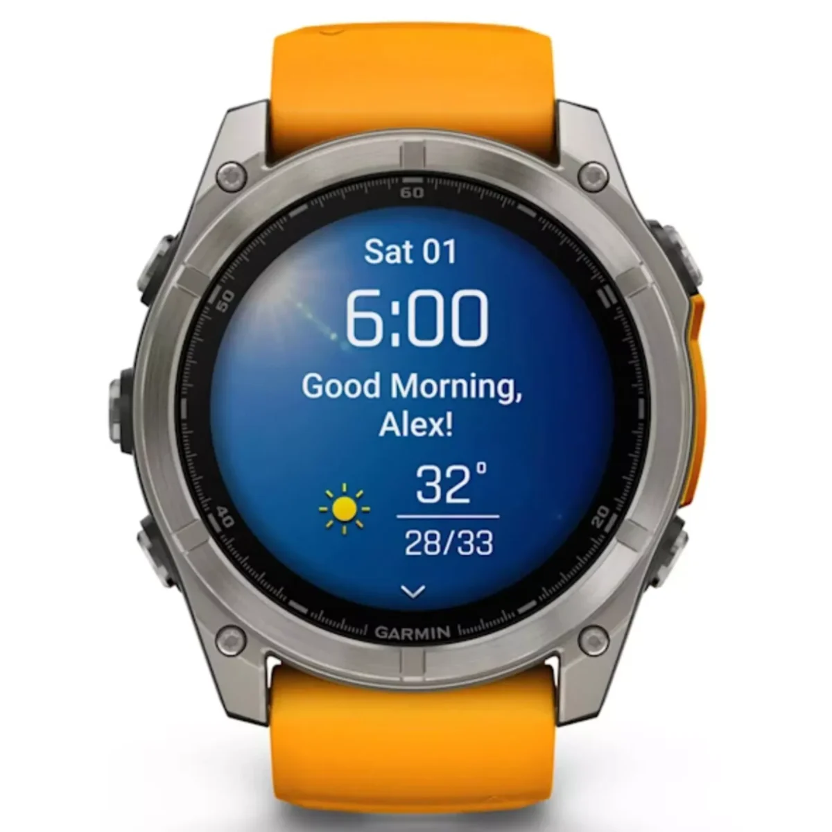 Garmin 010-02905-10 Fenix 8 Sapphire Smartwatch Athlete GPS Watch - 51 mm