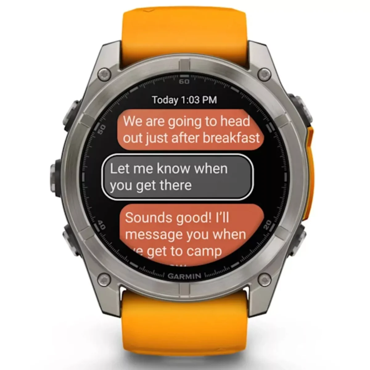 Garmin 010-02905-10 Fenix 8 Sapphire Smartwatch Athlete GPS Watch - 51 mm