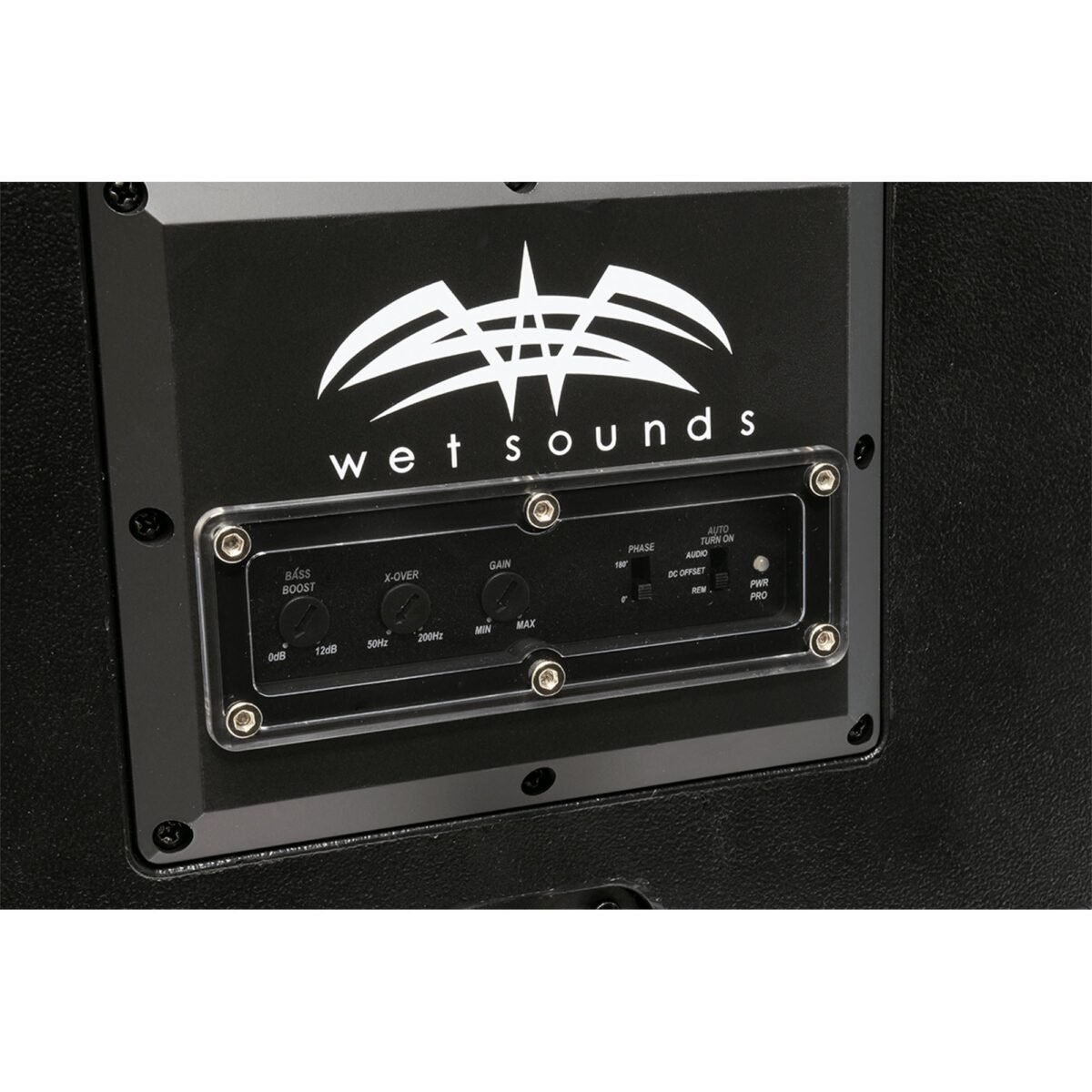 Wet Sounds Stealth AS-10 500 watts Active Subwoofer Enclosure With Creative Audio Panel Tool Kit