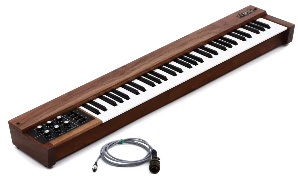 Moog 953 Duophonic 61 Note Keyboard - Walnut Cabinet