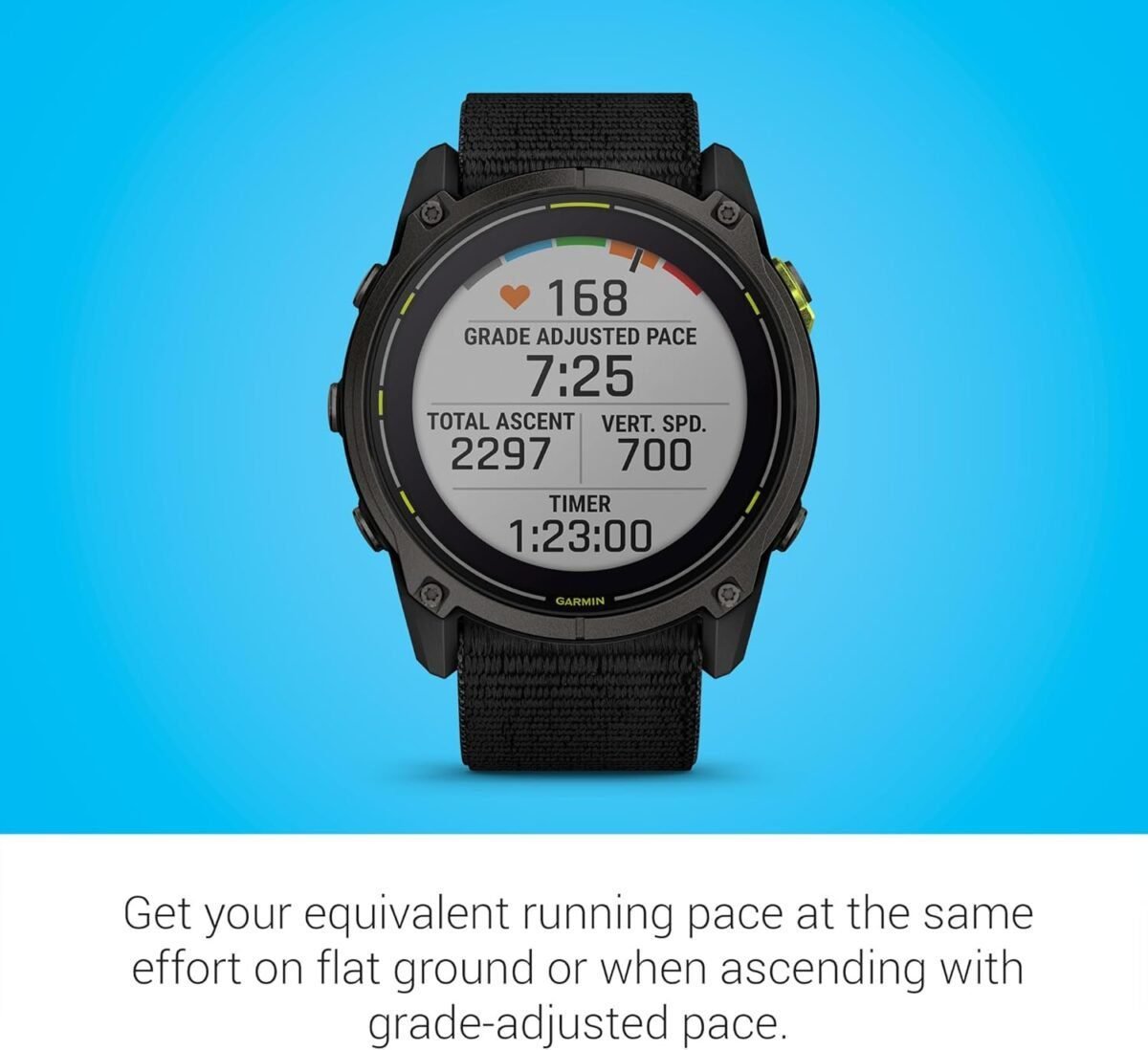 Garmin Enduro  3 – 51 mm, Solar, Sapphire, Ultraperformance GPS Smartwatch