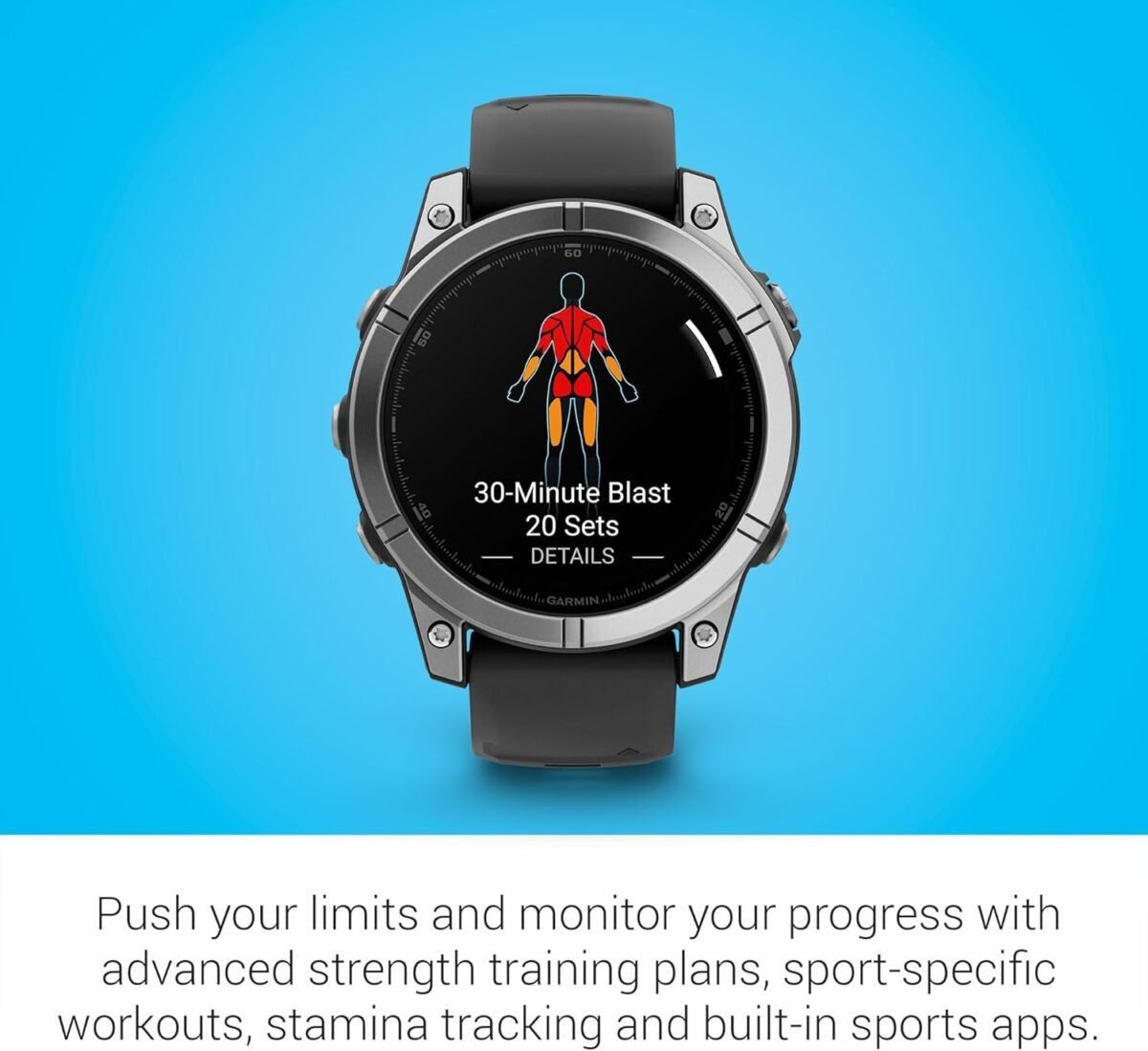 Garmin fēnix  E – 47 mm, AMOLED, Multisport GPS Smartwatch