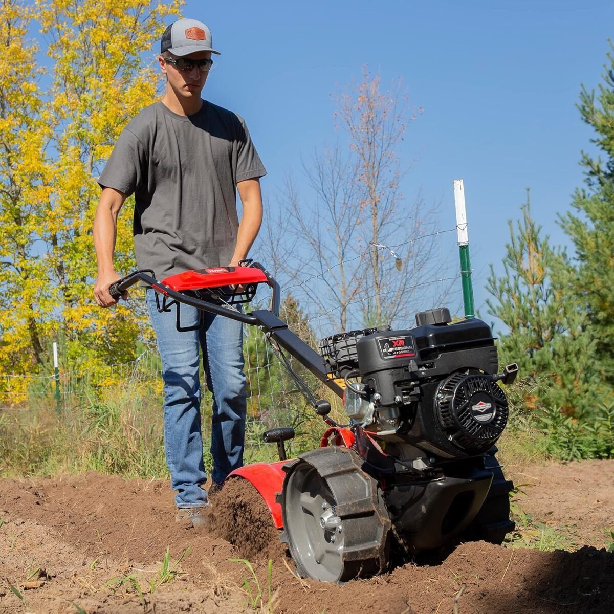 Toro Dual Direction Rear Tine Tiller, 127cc Briggs & Stratton 4-Cycle Engine