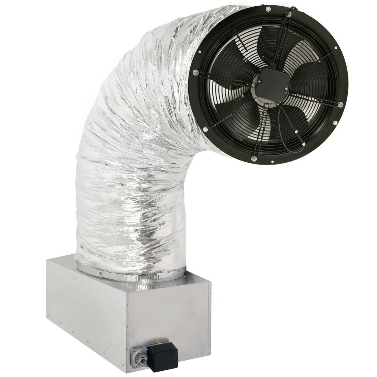 Centric Air 4.0(R5) Ultra Quiet & Energy Saving Whole House Fan | R-5 Insulated Damper