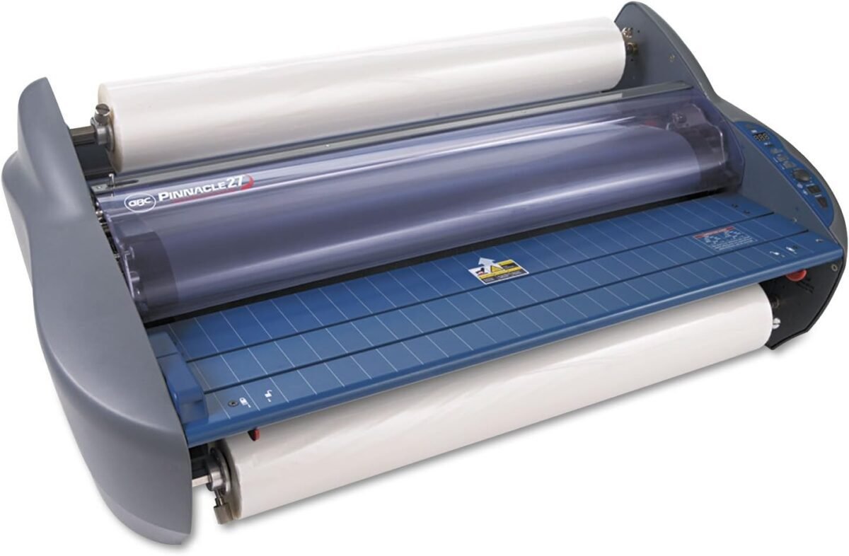 GBC HeatSeal Pinnacle 27 Thermal Roll Laminator, 27" Maximum Width, 6 Minute Warm-Up