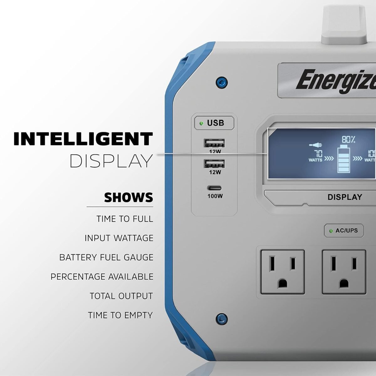 Energizer Ultimate PowerSource™ Pro Battery Generator and Solar Panel Bundle- Portable Battery Generator