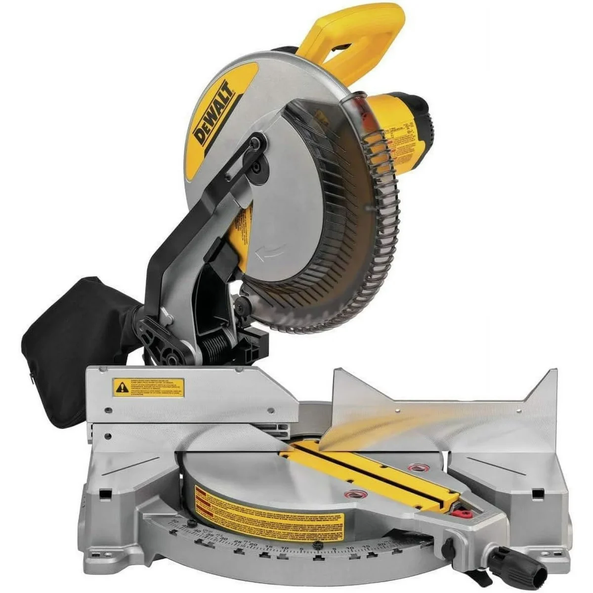 DEWALT 12-Inch Miter Saw, 15-Amp, Single Bevel, Compound DWS715