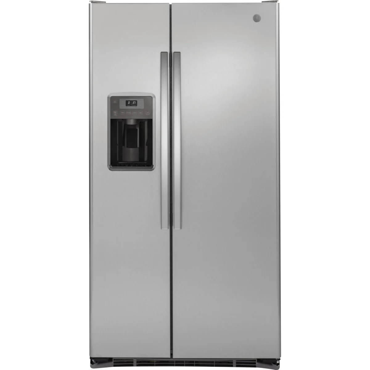 GE GZS22DSJSS 22 Cu. Ft. Stainless Counter-Depth Side-by-Side Refrigerator