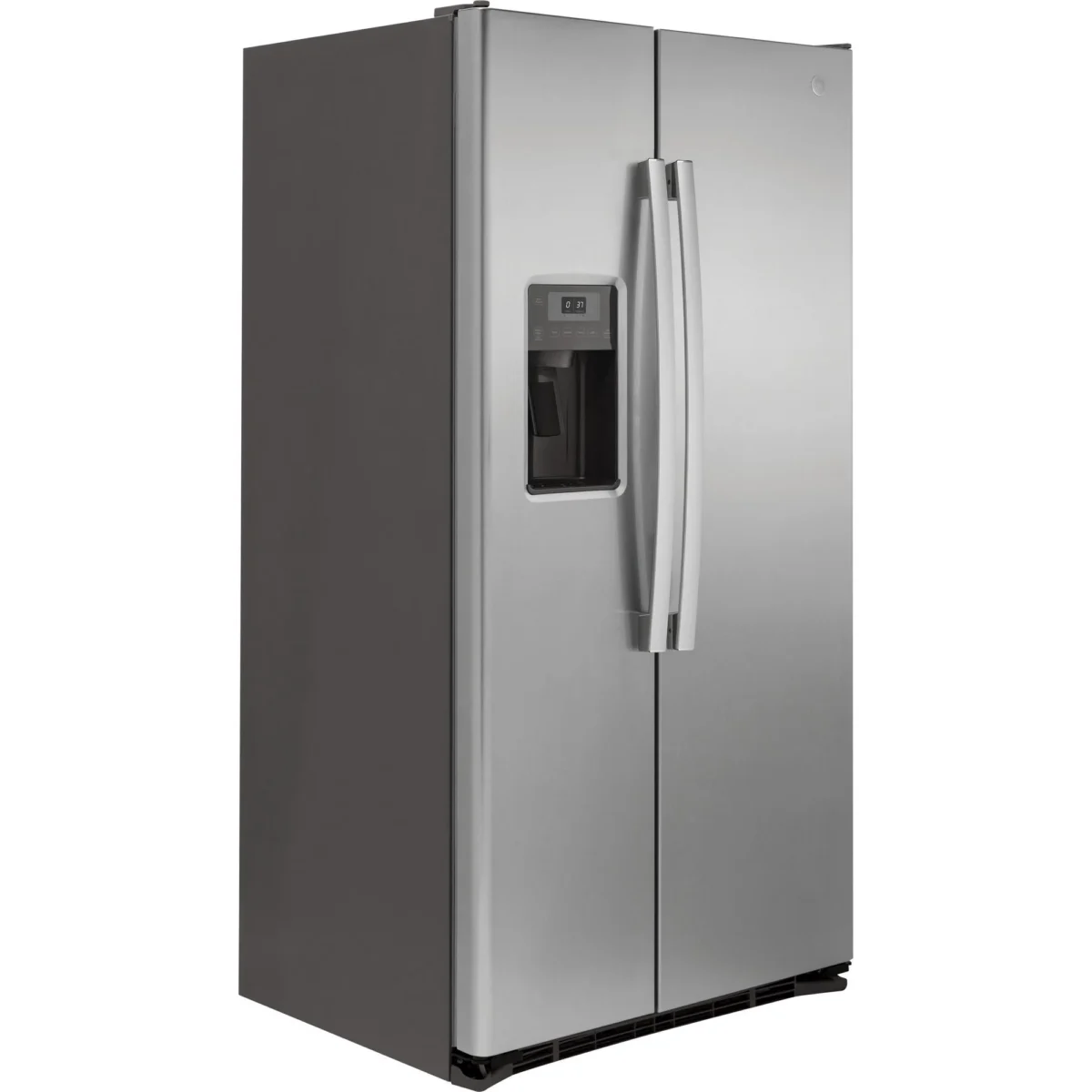 GE GZS22DSJSS 22 Cu. Ft. Stainless Counter-Depth Side-by-Side Refrigerator