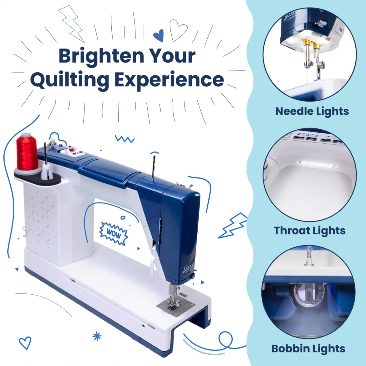 Little Rebel Sewing and Quilting Machine