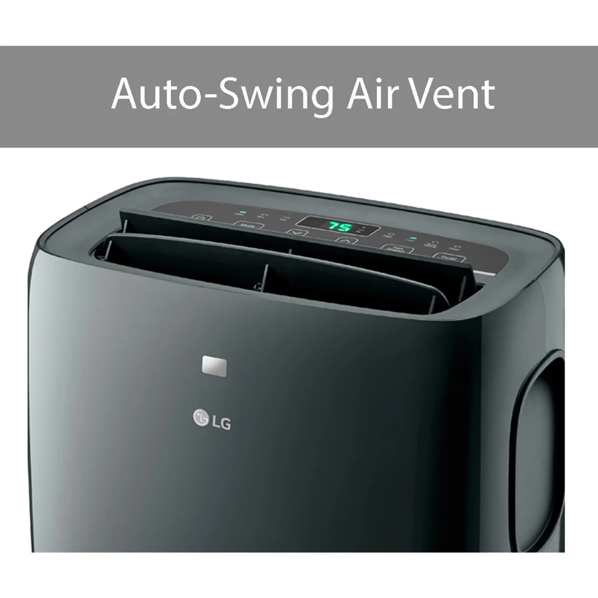 LG Electronics 8,000 BTU (12000 BTU ASHRAE) 350 Sq ft New Portable Air Conditioner, LP0821GSSM