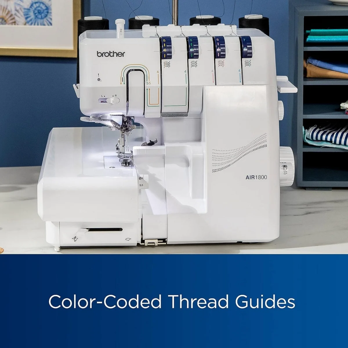 Brother Air1800 Air Serger with Jet-Air Threading