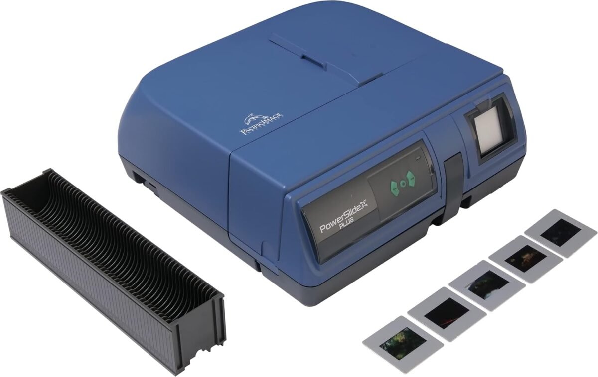 Pacific Image PowerSlide X Plus 35mm Slide Scanner. Auto Batch Scan Mounted Slides