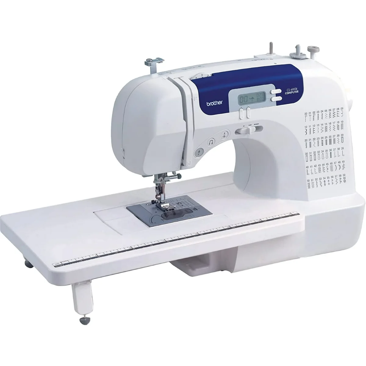 Brother CS6000i 60 Built-in Stitches Sewing and Quilting Machine with Wide Table