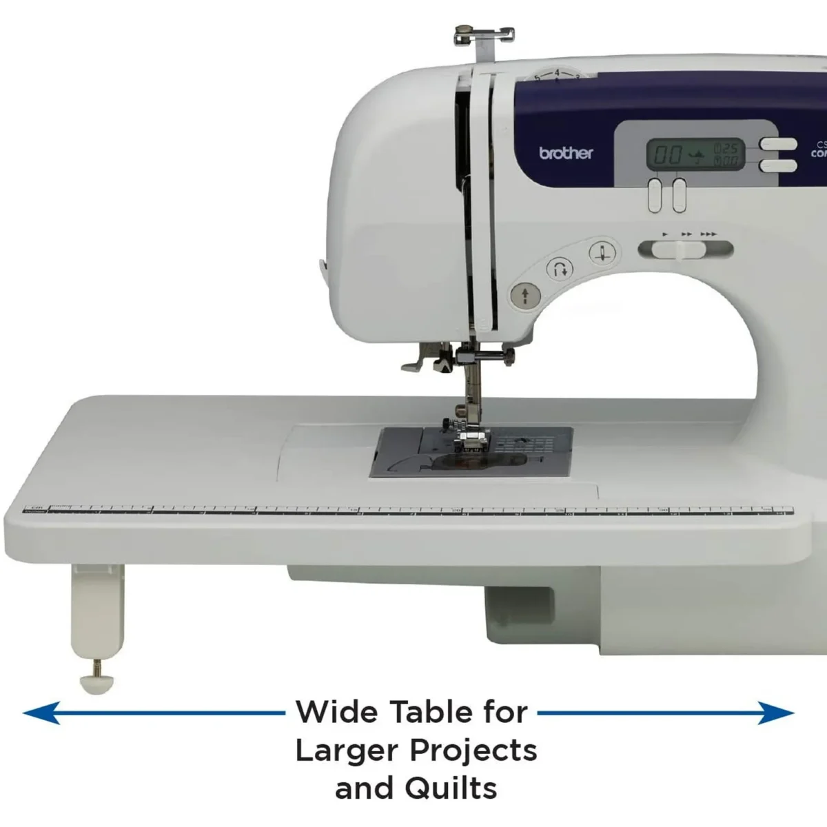 Brother CS6000i 60 Built-in Stitches Sewing and Quilting Machine with Wide Table