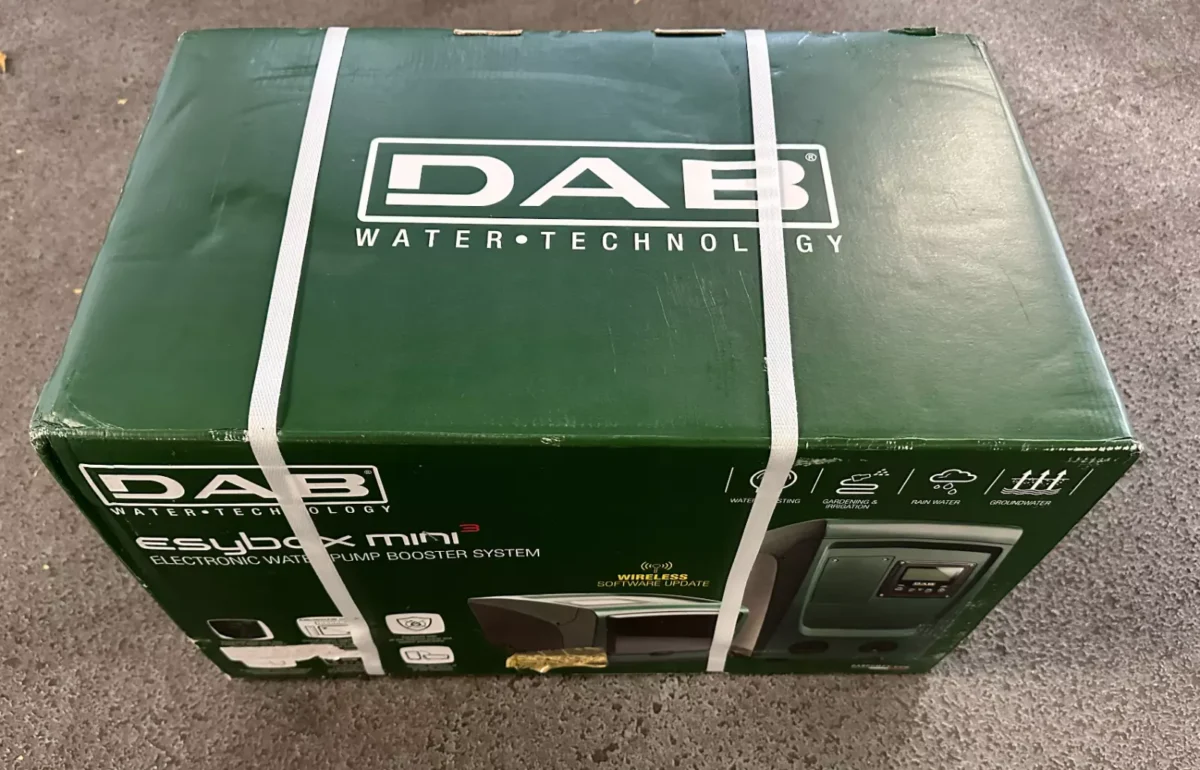 DAB E.Sybox Mini 3 Electronic Booster Pump - 1.1 Horsepower, 7.5 Bar, 80 l/min